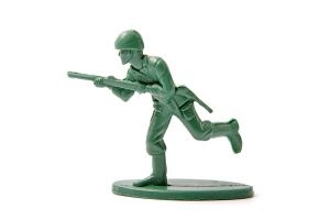 soldado plastico verde