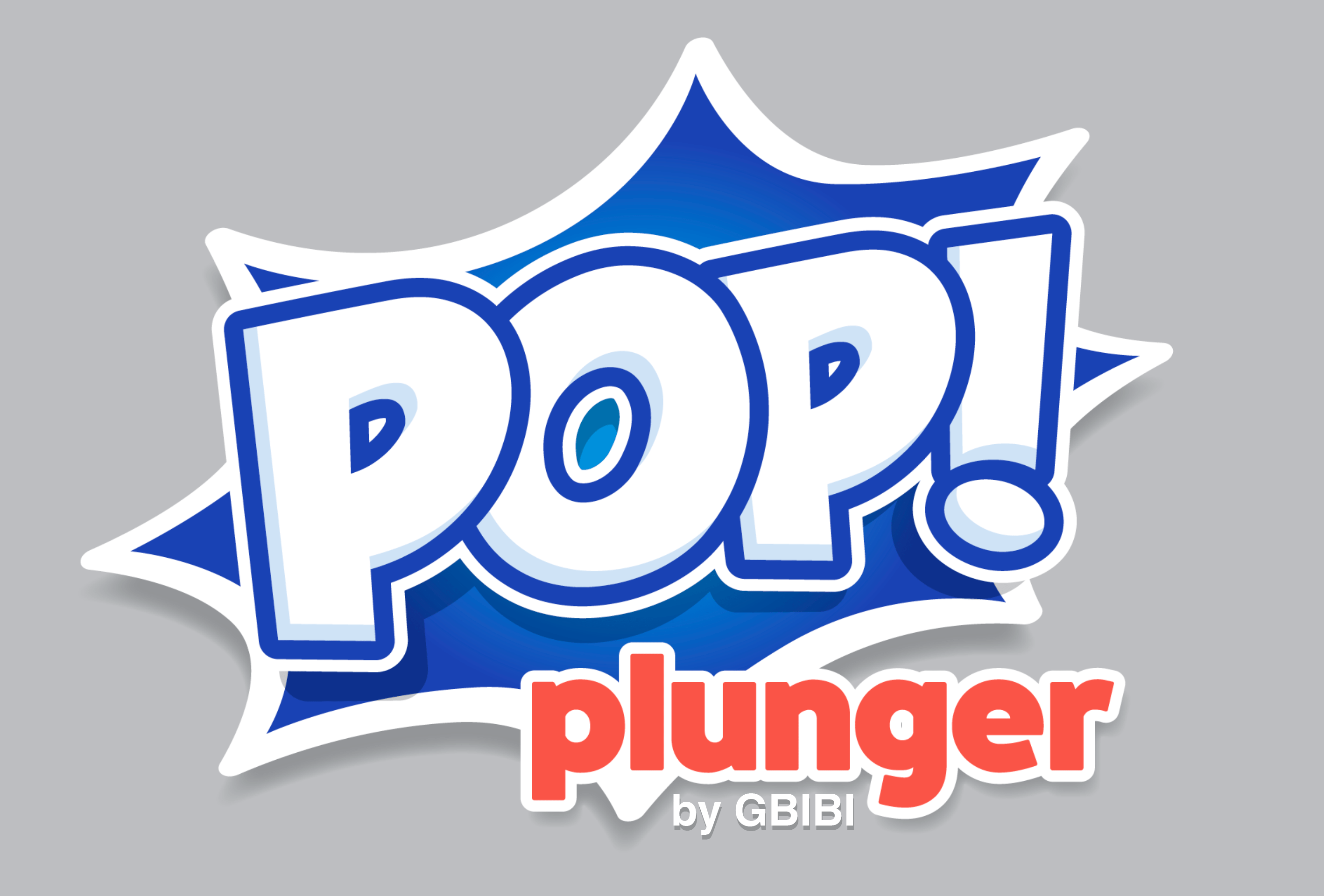Logo comercial POP plunger by GBIBI